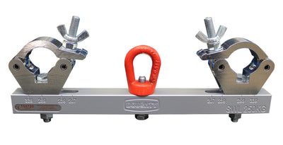 Adaptateur de ferme suspendue solide Doughty (aluminium). Fourni par MTN Shop EU