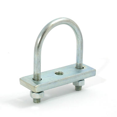 M8 U Bolts with plates - Doughty Engineering. Supplied by MTN Shop EU