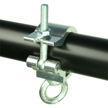 Pince à œil : pince de suspension de 60 mm argentée - imagen 3