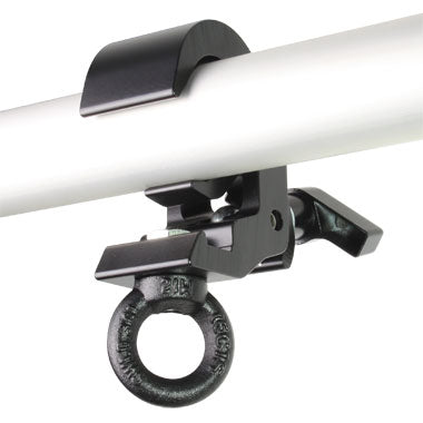 Eye Clamp: Quick Trigger Hanging Clamp Black