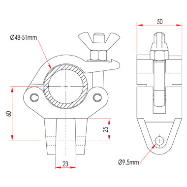 Doughty Stabilizer Coupler. Supplied by MTN Shop EU