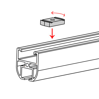 Doughty Rail Unistrut Channel Nut- M6/M8/M10 Available- MTN Shop EU - imagen 2