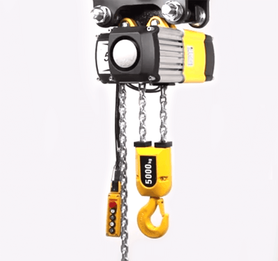 Yale elektrisk kättingtelfer 5 ton (5000 kg), 4m/min (CPVF). Levereras av MTN Shop EU