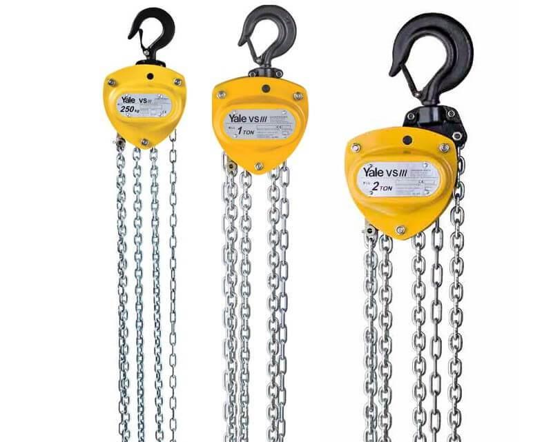 Yale handkedjelyft(VSIII). Kapacitet: 250kg - 5000kg. Levereras av MTN Shop EU - imagen 5
