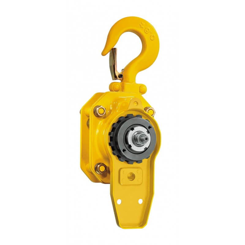 Yale rateltakel (model PT). Capaciteit: 800kg-6300kg. Geleverd door MTN Shop EU