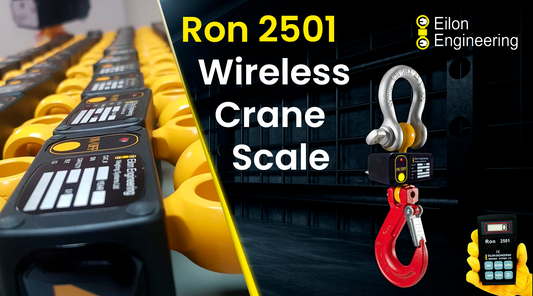 How the Ron 2501 Wireless Crane Scale Can Assist with your Lifting Applications