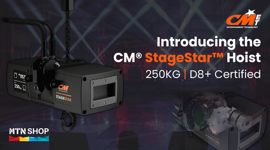 Introducing the D8+ Certified CM® StageStar™ Hoist