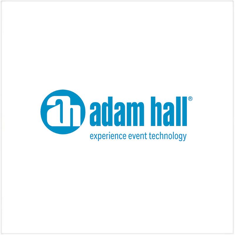 Adam Hall Products Collection logo, now available on MTN Shop EU