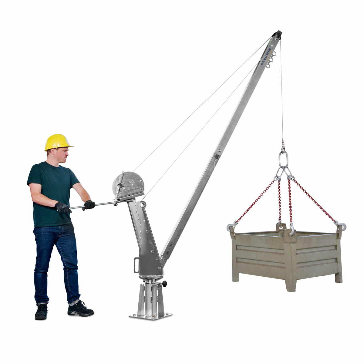 Gebuwin Swivel Davit Crane SD900– – Now available at MTN Shop EU. - imagen 4