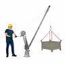 Gebuwin Swivel Davit Crane SD900– – Now available at MTN Shop EU.