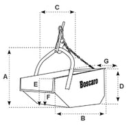 Boscaro Boat skip with chain– – Now available at MTN Shop EU. - imagen 2