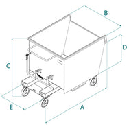 Boscaro Forklift tipping skip– – Now available at MTN Shop EU. - imagen 3