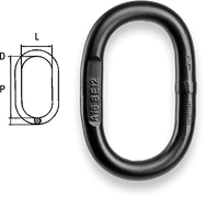 Accesorios Safetex para eslingas de cadena, Master Link