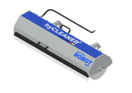 robot pulitore hycleaner su sfondo bianco