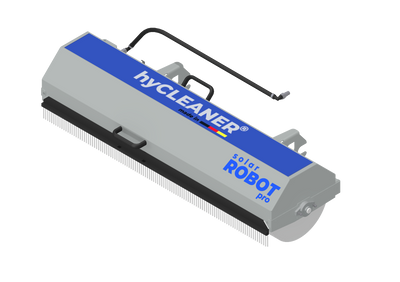 robot pulitore hycleaner su sfondo bianco