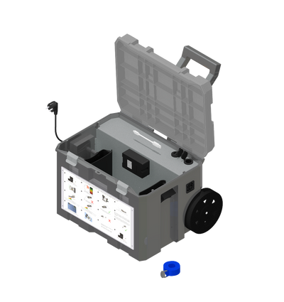 Stazione di ricarica per batterie hyCLEANER®