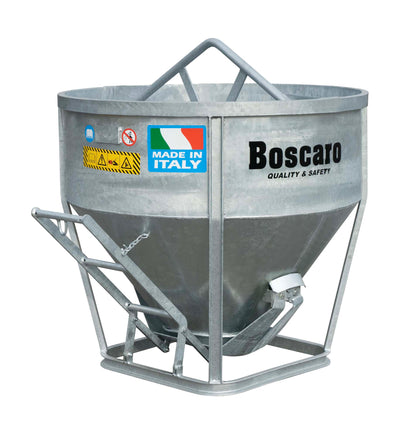Benna per cemento zincato Boscaro – – Ora disponibile su MTN Shop EU.