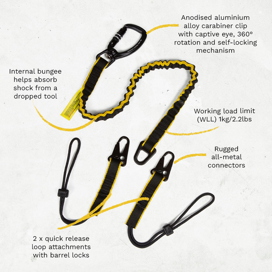 Dirty Rigger Interchangeable Tool Lanyard V2.0 - imagen 2