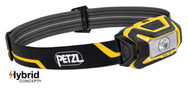Petzl ARIA® 1R Professional Rechargeable Headlamp, black and yellow, 475 lumens