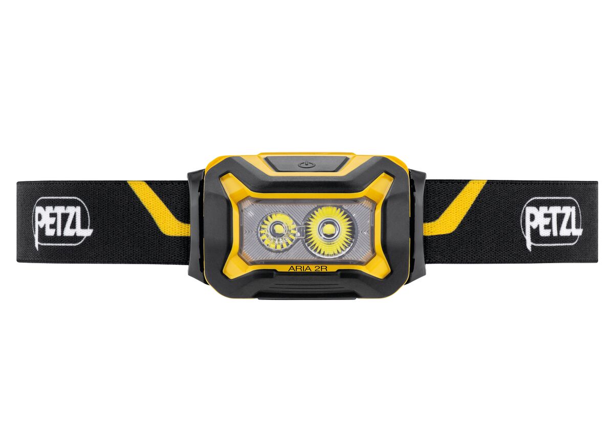 Petzl ARIA® 2R professional rechargeable headlamp side view - imagen 3