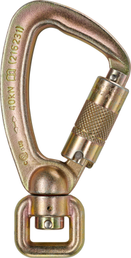 Skylotec SWIVEL SHORT Trilock Carabiner