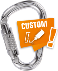 Skylotec SNAPPY WG        Carabiner HMS, AL Twist Gate, silver