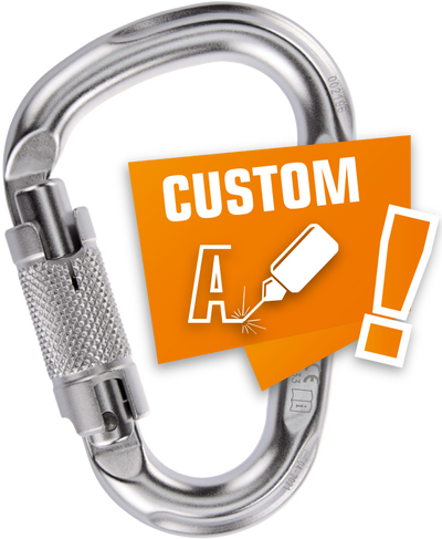 Skylotec SNAPPY WG        Carabiner HMS, AL Twist Gate, silver