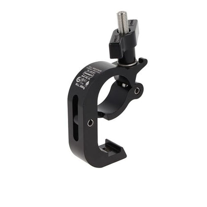 Doughty All Weather Trigger Clamp - Heavy-duty black aluminum clamp with adjustable screw.