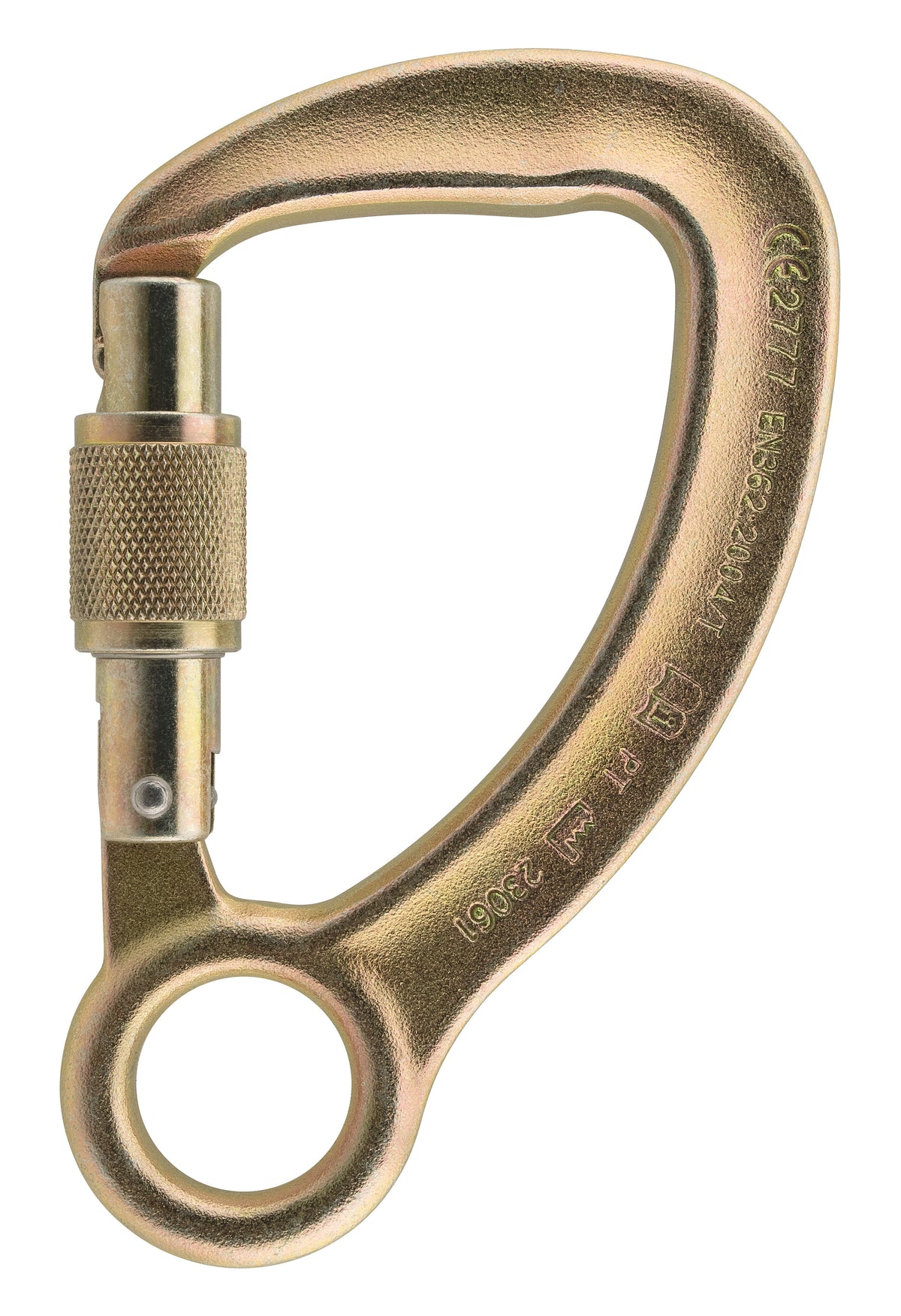 Aliens steel carabiner CAPTIVE EYE screwlock - imagen 2