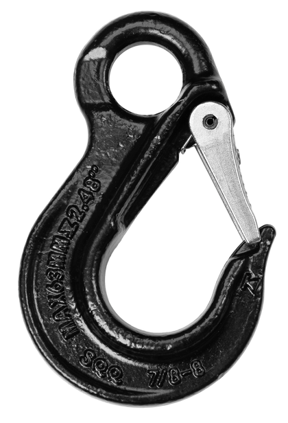 Gancio per imbracatura Safetex con occhiello