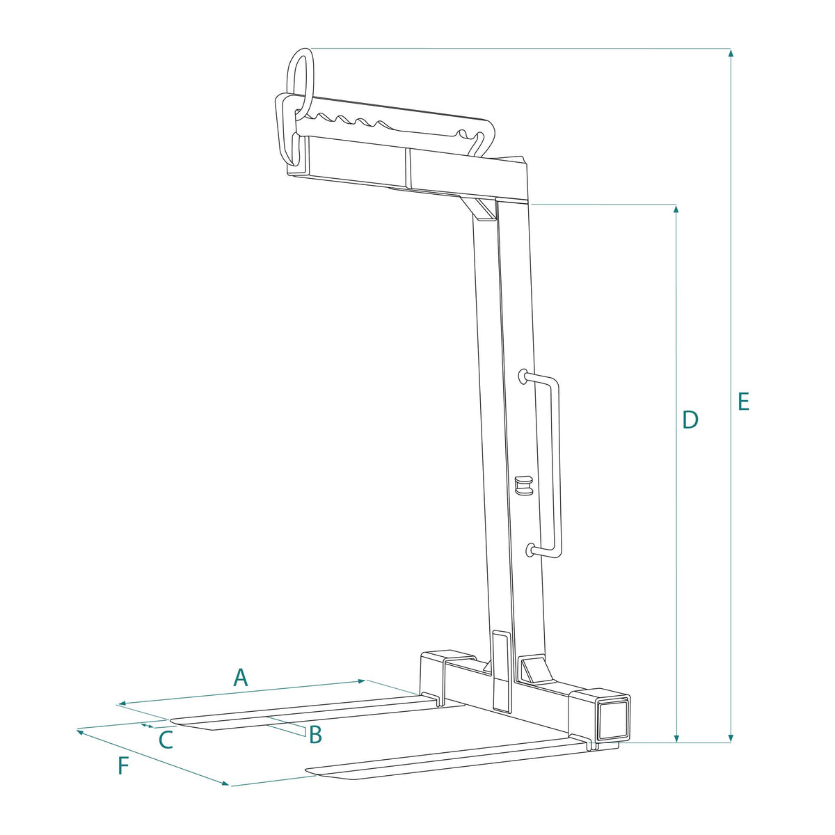 Boscaro Aluminium palletvork met handmatige balancering– – Nu verkrijgbaar bij MTN Shop EU. - imagen 2