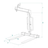 Boscaro Telescopic self levelling crane fork with internal springs– – Now available at MTN Shop EU.
