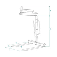 Boscaro Handbalanceerkraanvork telescopisch in hoogte– – Nu verkrijgbaar bij MTN Shop EU. - imagen 2