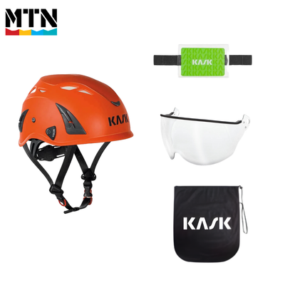 KASK SuperPlasma AQ Helmet - MTN Starter Kit – Orange / Transparent