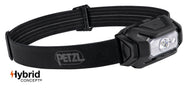 Aria 1 RGB Black Color: Ultra-compact, robust, and waterproof headlamp designed for proximity vision and featuring white or red/green/blue lighting