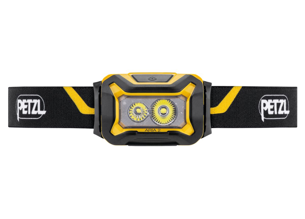 Aria 2  (front) Ultra-compact, durable, and waterproof headlamp, designed for proximity lighting and movement. - imagen 2