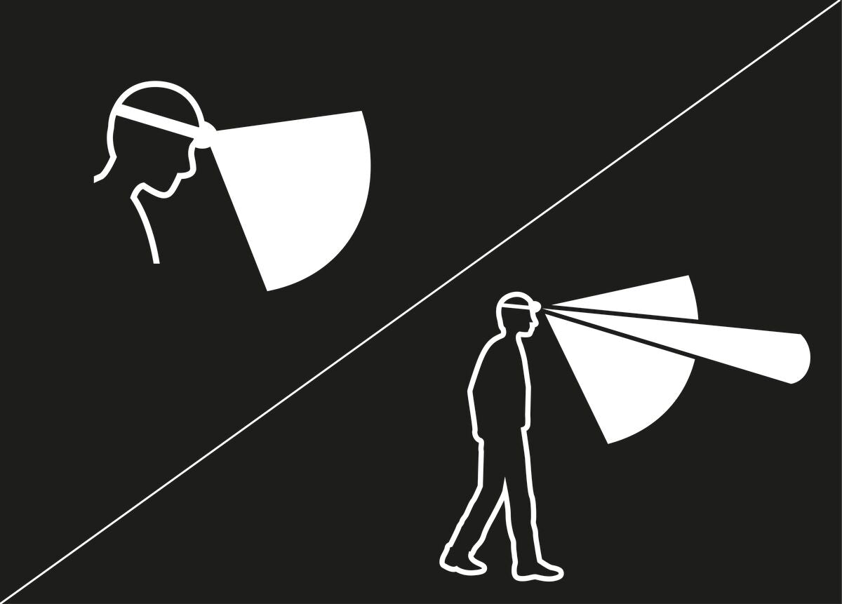 The wide, uniform beam provides comfortable lighting for close-range work and the mixed beam makes moving around easier. - imagen 6