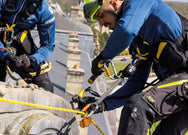 Asap'Sorber: Compact energy absorber for ASAP or ASAP LOCK, for single-person use. 40 cm is particularly useful for keeping the rope at a distance to free up work space. - imagen 6