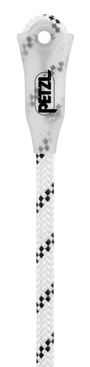 Low stretch kernmantle rope with sewn termination for use with ASAP and ASAP LOCK mobile fall arresters