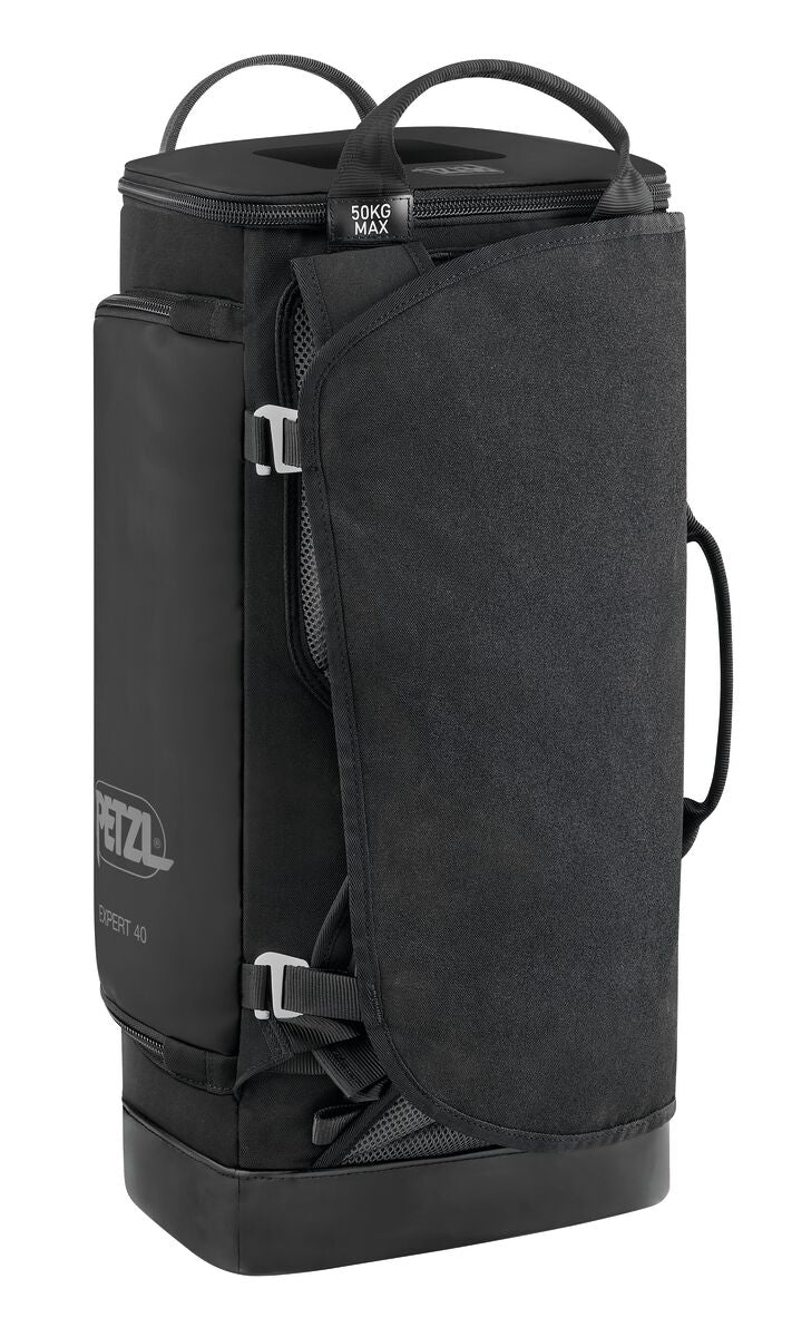Expert 40: Pack for organizing equipment, opens partially with side panel 40 liters