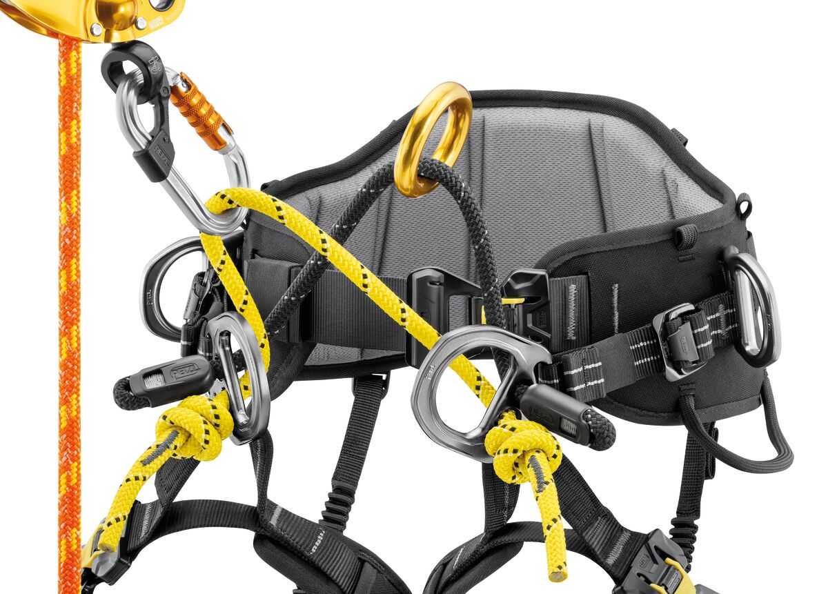 Petzl Knottable Attachment Bridge for SEQUOIA® Harness, yellow, 125 cm - imagen 3