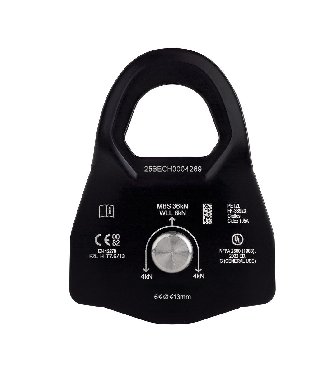 Minder L1 High strength, very high efficiency Prusik pulley - imagen 3