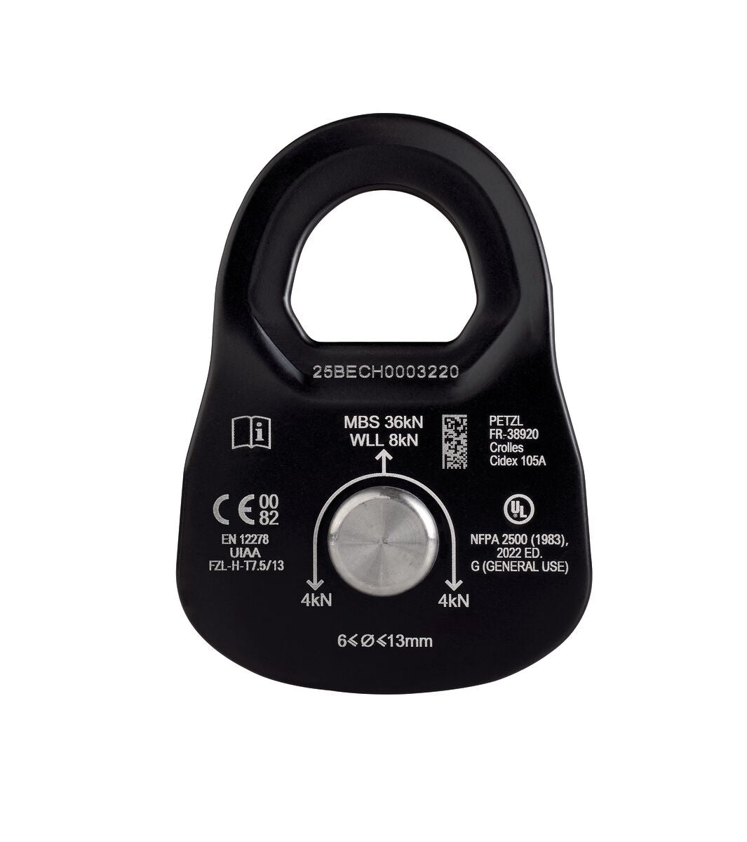 Rescue M: High-strength, very high efficiency pulley - imagen 3