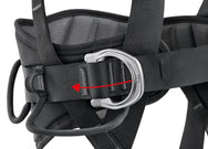 VOLT LIGHT European Version: two side attachment points on the waistbelt can be olded down to prevent them from snagging accidentall when not in use - imagen 6