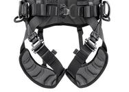 VOLT WIND European Version: Fast opening buckles on the waistbelt and le loops make it possible to quickly don the harness with feel on the ground - imagen 4