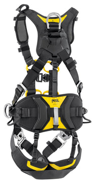 Volt Wind Offshore (back): Comfortable fall-arrest and work positioning harness with attachment point for progression along a vertical rail or cable-based fall protection system, for work on wind turbines in humid and salty environments with 5 attachment points - imagen 2