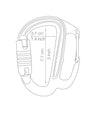 Petzl FREINO Z Carabiner (Pack of 5)