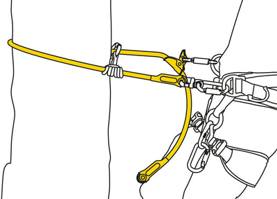 Petzl MICROFLIP-sleutelkoord – tweede afbeelding