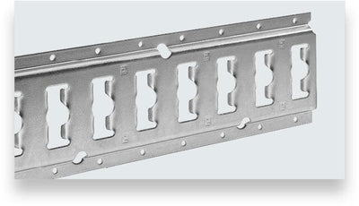 Safetex Anchor Rail Slotted Hole Combination, Zinc-Plated Steel