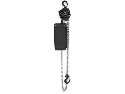 Palans à chaîne à engrenages droits Safetex 500 kg avec conteneur à chaîne